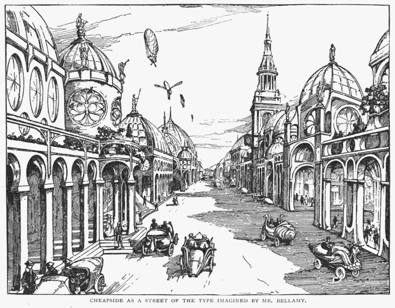 Cheapside as imagined by Bellamy